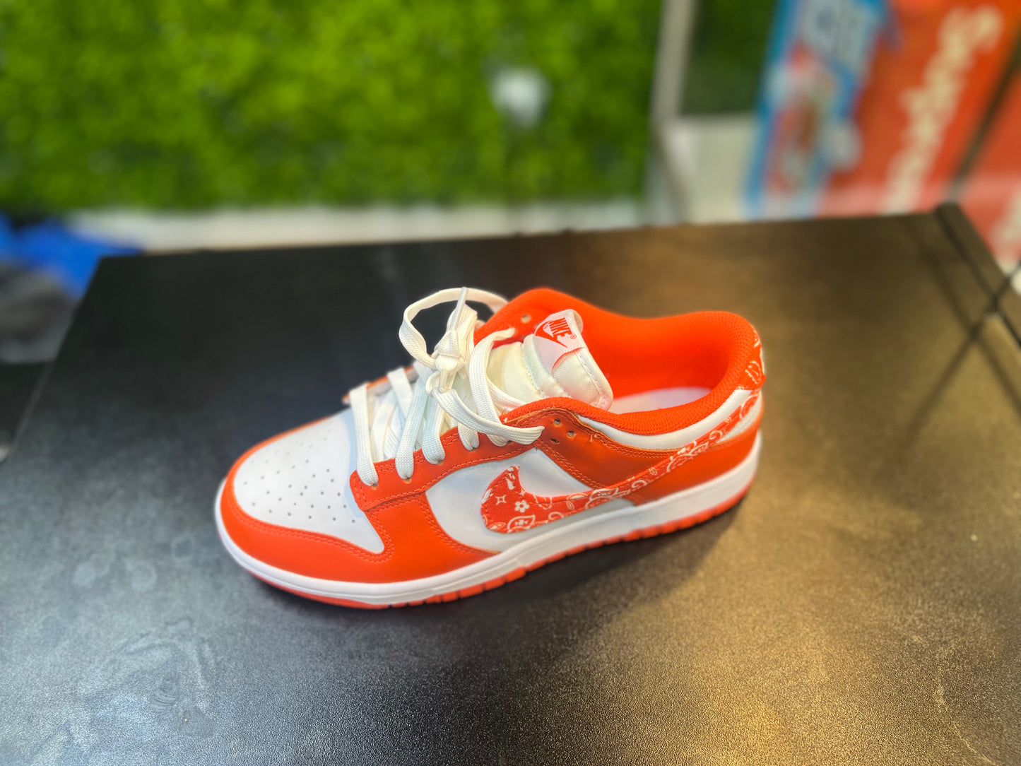 Nike Dunk Orange Paisley