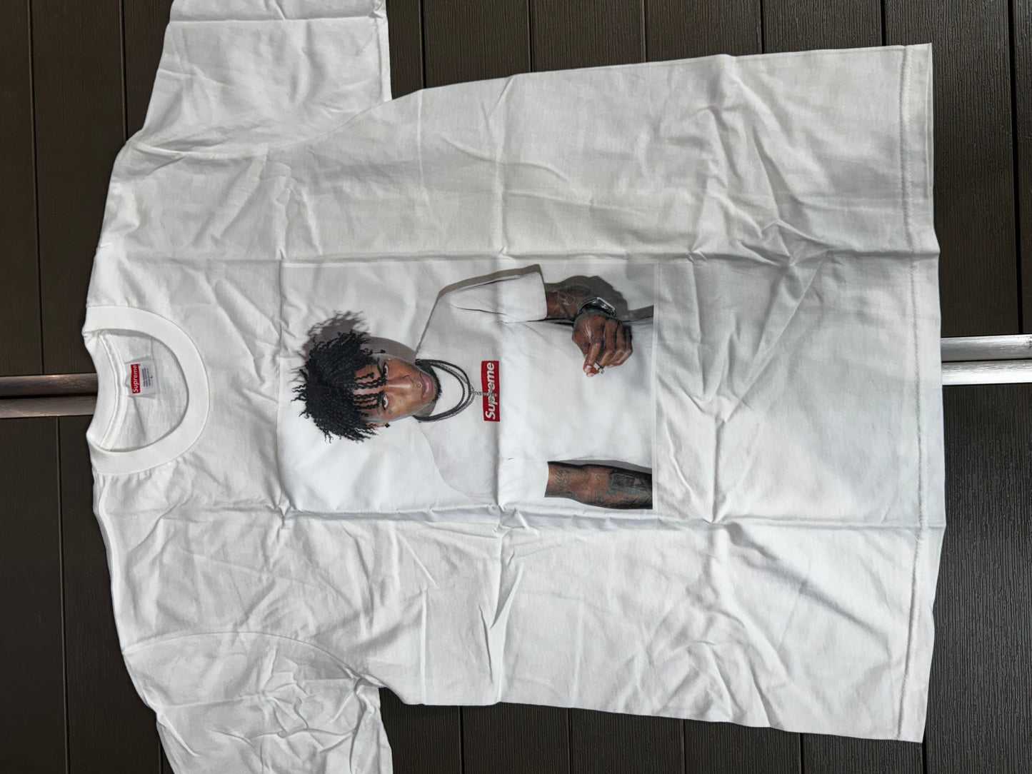 Supreme Photo Tee NBA YoungBoy White