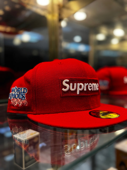 Supreme World Famous Box Logo Red